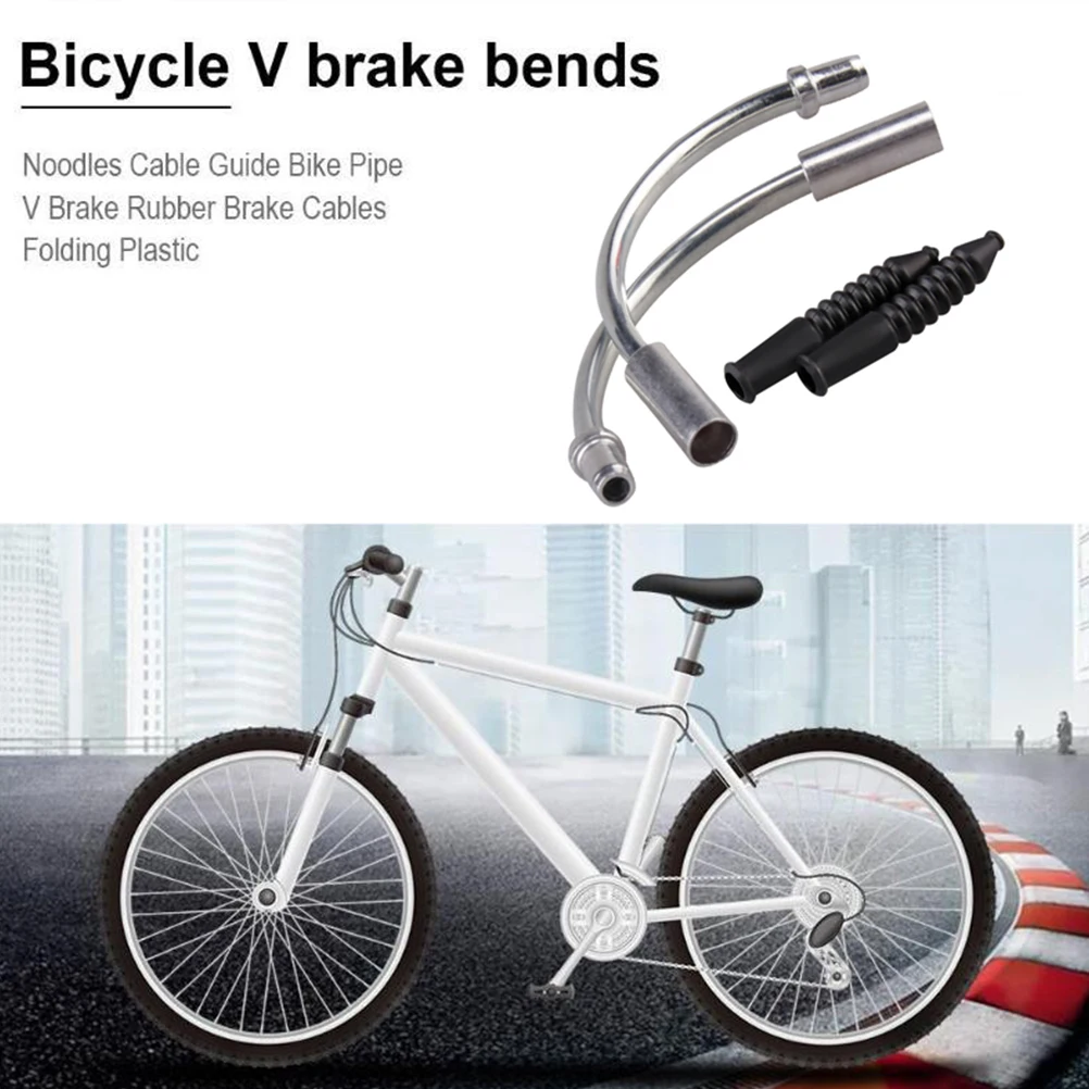 

10 set V Noodle Boot Set Bike Protector Hose Plastic Sleeve Reduce Friction Brake Cable Core Mountain Bike