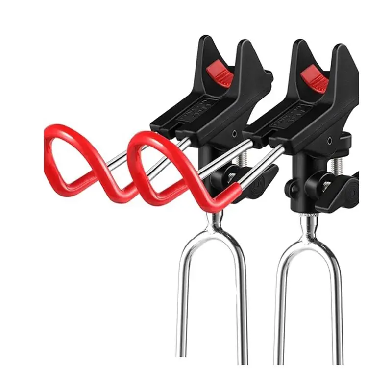 

ABHS-Equipment-Grade Fishing Rod Holders(2Pcs)- Upgraded 360 Degree Adjustable Stand For Bank, Beach, Perfect Gift For Men Pole
