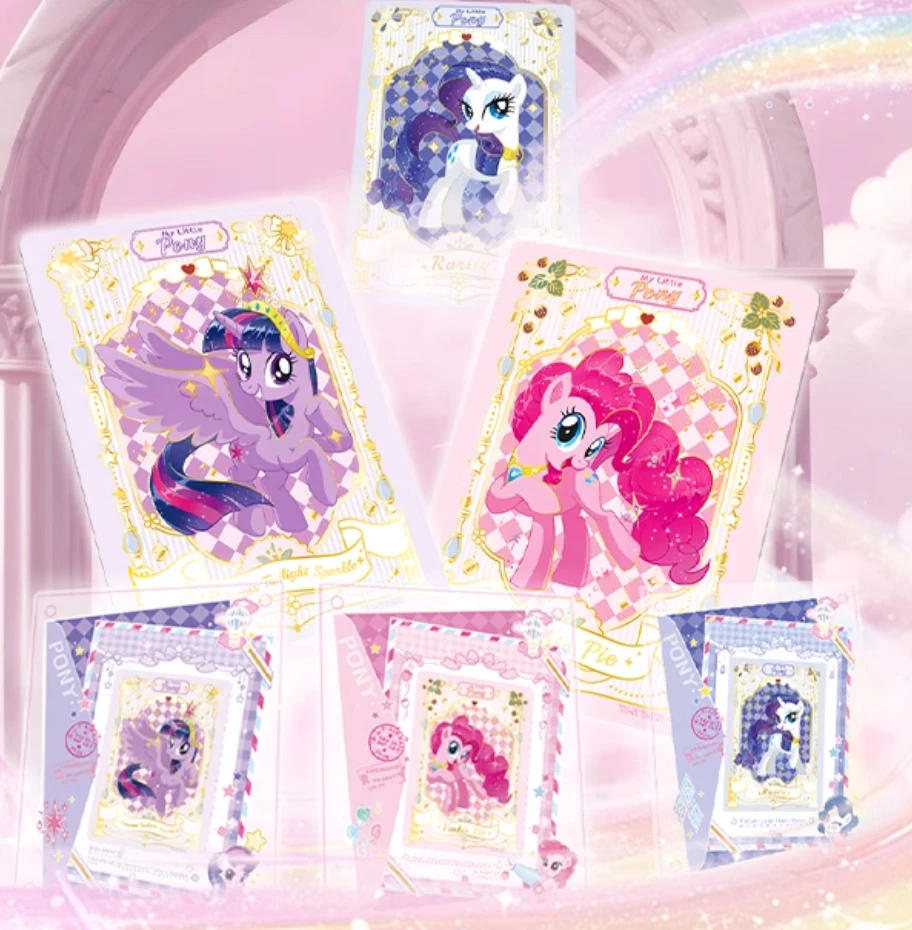 In Stock Card Tour My Little Pony Official Genuine G4 Messenger Cloud Tour Limited Collection Card Gift Box Collection Gift