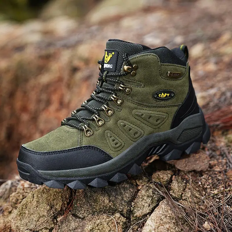 

Водонепроницаемые походные ботинки, легкая походная уличная обувь, мужская спортивная походная обувь для приключений
