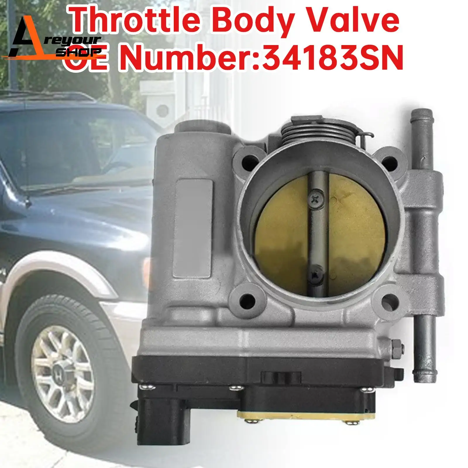 

Throttle Body Valve 34183SN for 2000 2001 2002 Honda Passport Isuzu Rodeo 3.2L