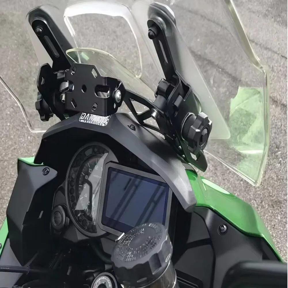 لكاواساكي Versys 1000 الهاتف نظام تحديد المواقع والملاحة قوس حامل Versys1000 SE 19-24 #2