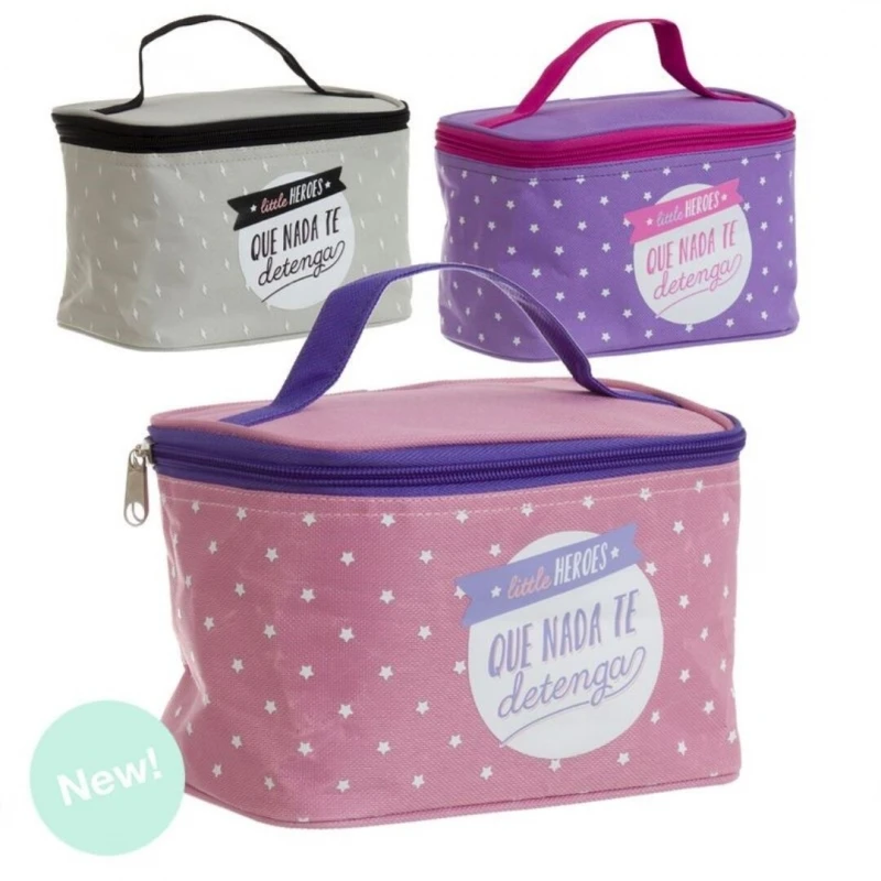 Bags and toiletry bags vanity heroes colors with zipper and handle. 952899