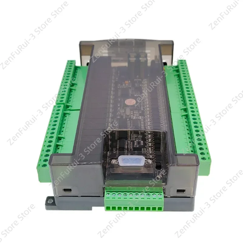 for FX3U 48MR 48MT PLC Programmable Logic Controller 24 Input 24 Output RS232 RS485 38400bps Relay Transistor 6AD 2DA Module