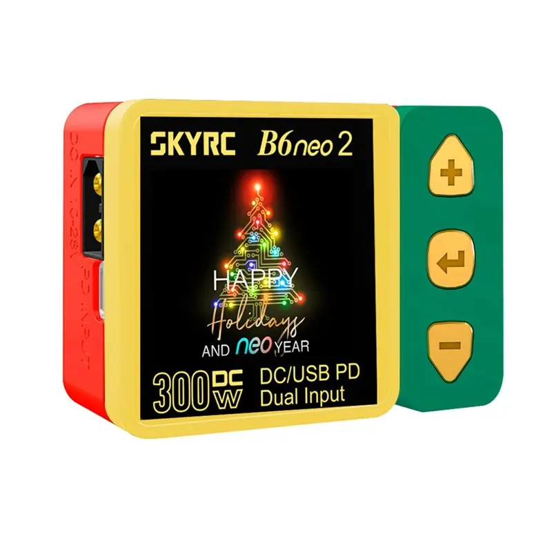 

SKYRC B6neo 2 Smart DC 300W PD 80W Lipo/Life/Lilon/Lihyv/Nimh/Nicd/Pb Battery Charging Device For Christmas