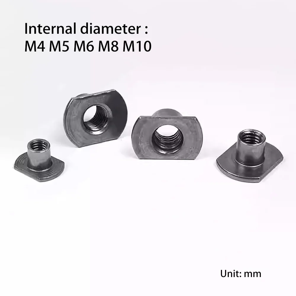 

NSONENS M4 M5 M6 M8 M10 Iron Cold heading T-shaped welding nuts Spot solder nut sleeve Screws