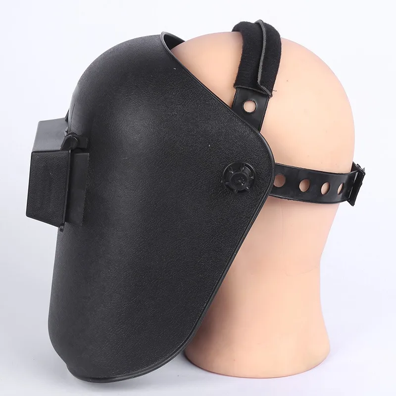 Head Mounted Clamshell Welding Mask Welder Argon Arc Welding Protective Mask UV Protection Welding Helmet Anti Spatter Shield