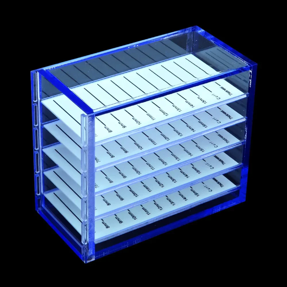 Wholesale Eyelash Extensions Lash  Acrylic Storage Pallets Holders Box 5 Layers Organizer False Eyelashes  Makeup Tools Supplies