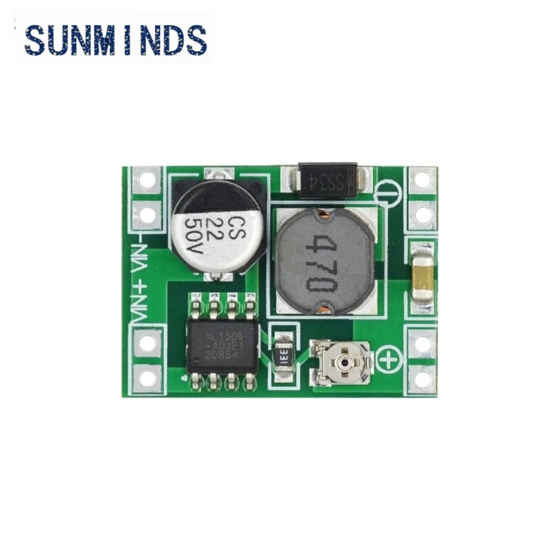 1Pcs XL1509 step-down module output voltage is adjustable Super mini small volume good