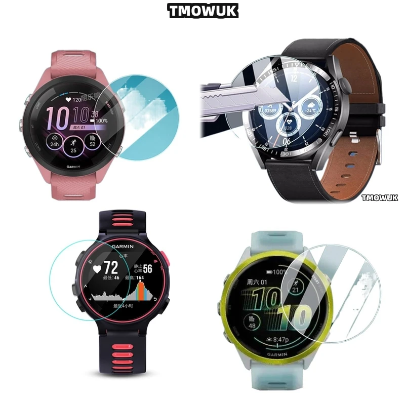 

For Garmin Forerunner 645 735 745 935 945 955 965 970 Fenix 7 7S 7X Pro Screen Protector HD 9H Anti - Scratch Ultra - Thin Tempe