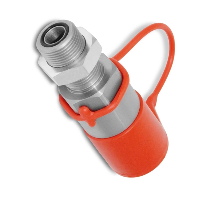 BAAG-CAT 193-8335 Женская гидравлическая быстроразъемная муфта с плоской поверхностью — высокая производительность, 5076 фунтов на квадратный дюйм, 23,78 галлонов в минуту