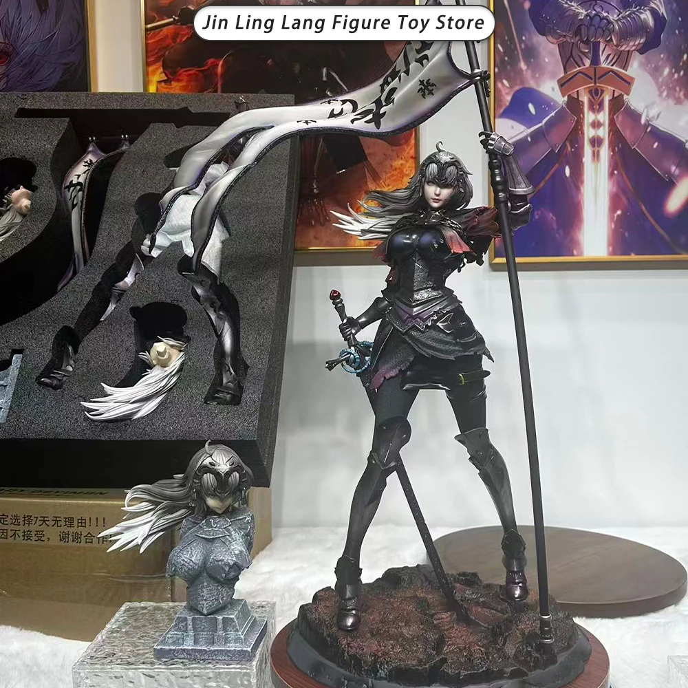 

In Stock Anime Fate/Grand Order Figure Black Jeanne Action Figures Pvc Alter Jeanne Statue Model Desk Decoration Doll Toys Gifts