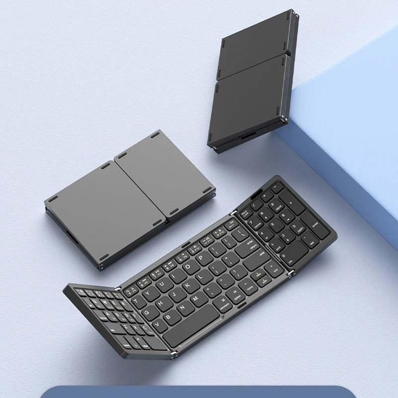 clavier-bluetooth-sans-fil-portable-pliable-en-3-parties-b089-pave-numerique-independant-integre-charge-rapide-en-2h-90-jours-d'autonomie-en-veille-pour-tablette-et-ordinateur-portable