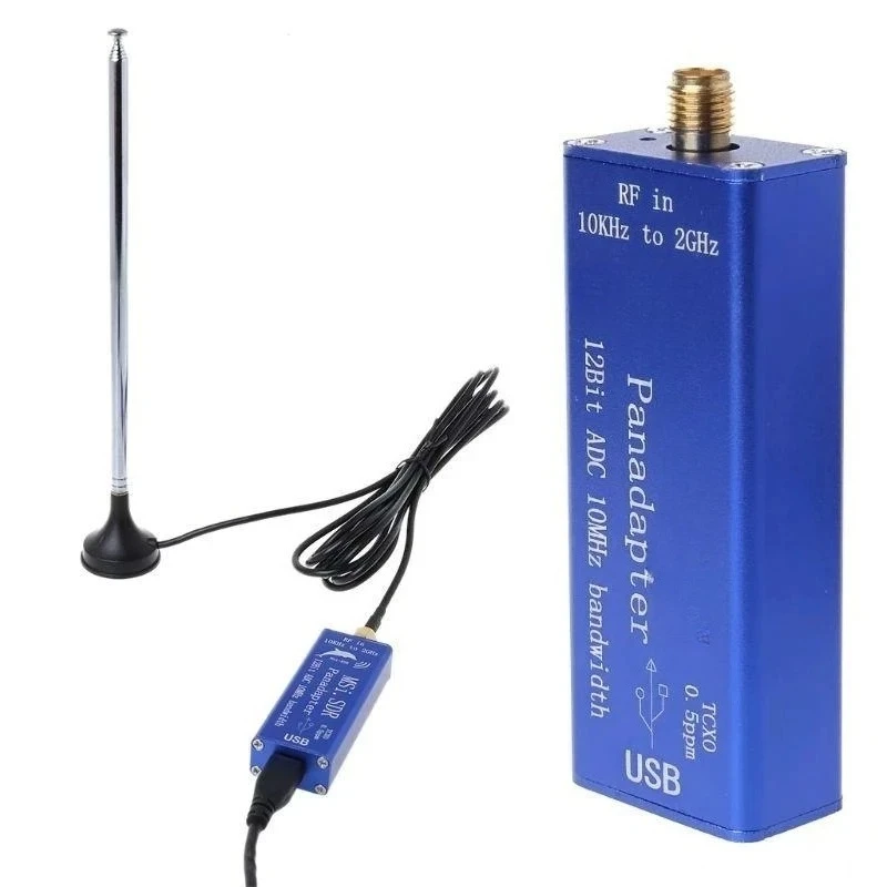 10kHz To 2GHz Panadapter SDR Receiver TCXO 0.5ppm 12‑bit ADC HF VHF UHF FM RSP Radio Receiver