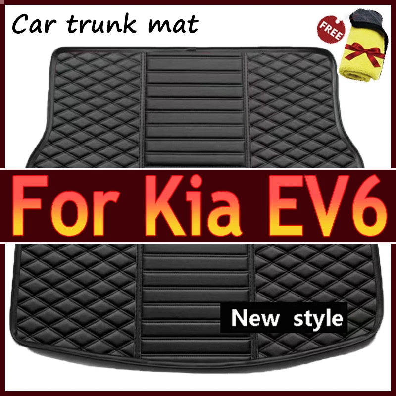 

Коврики для багажника автомобиля, автомобильный коврик для Kia EV6 CV 2022 2023 2024, кожаный коврик для багажника, набор ковриков для автомобиля, грязевой коврик, автомобильные аксессуары