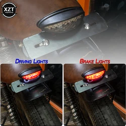 Enquêter arrière de frein à LED pour moto, feux de plaque de planificateur d'arrêt, camion Hurbikes, remorque RL, 73Inboulon t