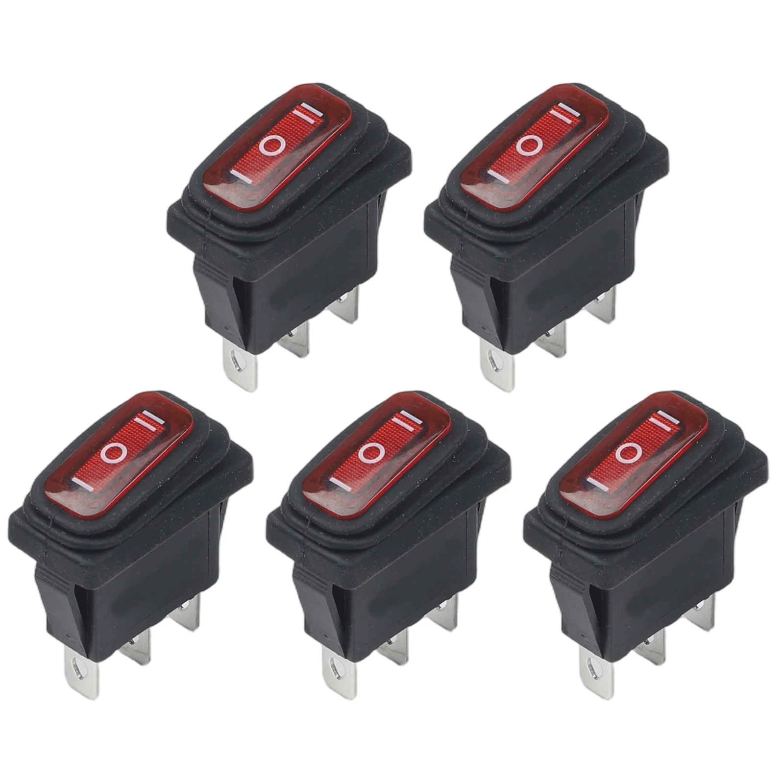 Harsh Environments Rocker Switch High Current Switch Current Meter Illuminated Switch Thickened Copper Terminals