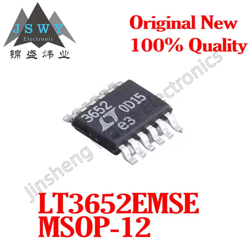 

(1/5PCS) LT3652EMSE LT3652 MSOP12 New Original In-Stock Synchronous Step-Down DC/DC Converter Chip Fast Shipping