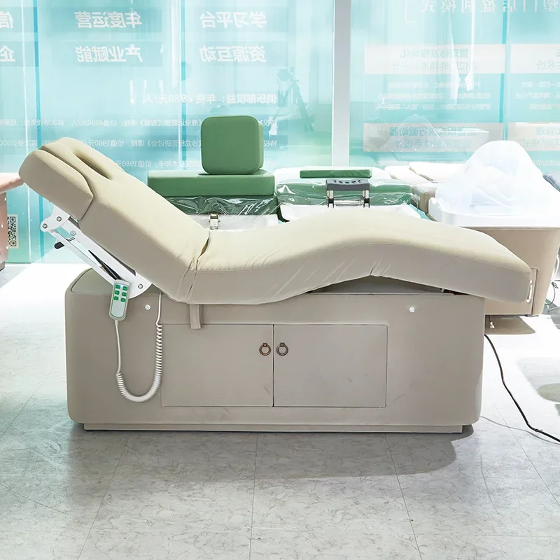 2026 Massage Bed Salon Table with Memory Foam for Physical Therapy Professional Vibrating Heating Intelligent Temperature Massag