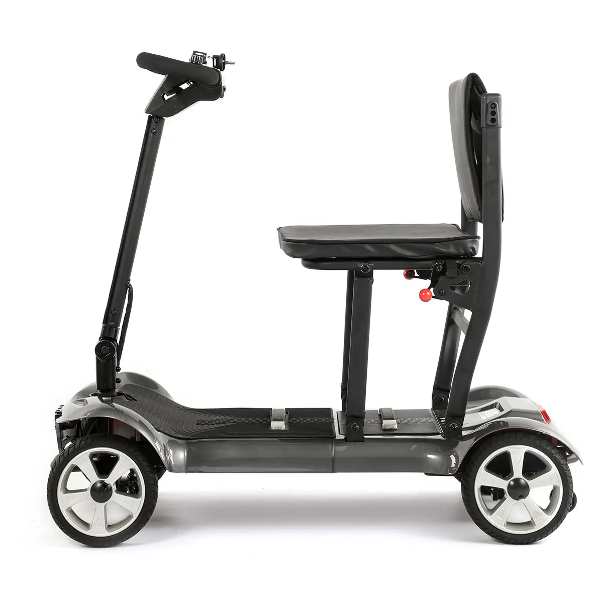 120KG Max-Loading Small Compact Travel Portable 4 Wheels Electric Mobility Scooter With Removable Battery For Outdoor Use