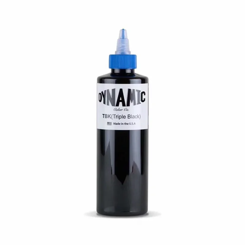 2021 Hot Sale TBK Super Black Totem Black Dynamic Tattoo Pigment Triple Black Big Bottle 8oz 240ML Tattoo Ink Set