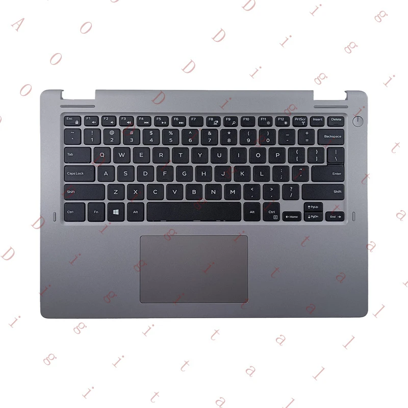 

GQ- Новая клавиатура с тачпадом для Dell Latitude 3310 2-в-1, серебристая, 0RDX31 RDX31
