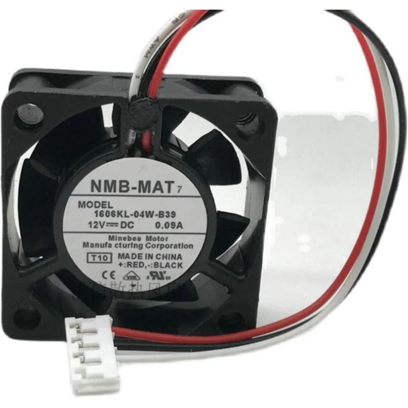 Original NMB-MAT 4015 1606KL-04W-B39 DC12V 0.09A 40*15มม.สามพัดลม