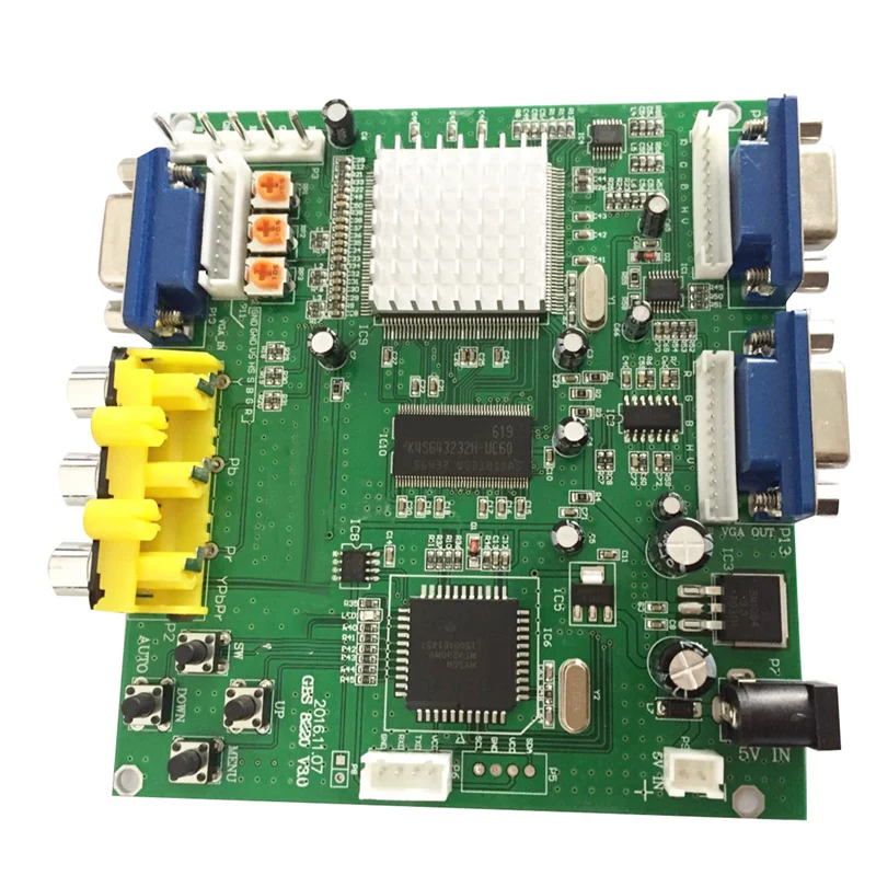 HD Jieba Low Solution Signal RGB to VGA Dual Output Conversion Board