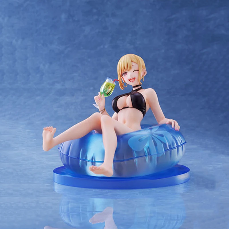 In Stock Genuine Original ANIPLEX Kitagawa Marin (Night Swimming Pool Ver.) My Dress-Up Darling Action Anime Figure Dolls Gifts