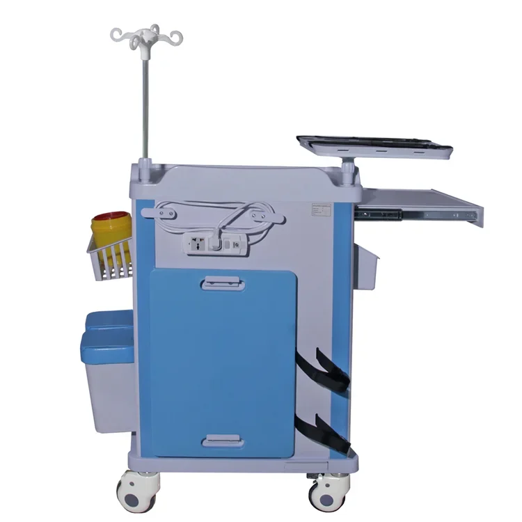 Applicable to hospital clinic pharmacy medical trolley Multifunctional Emergency Trolley