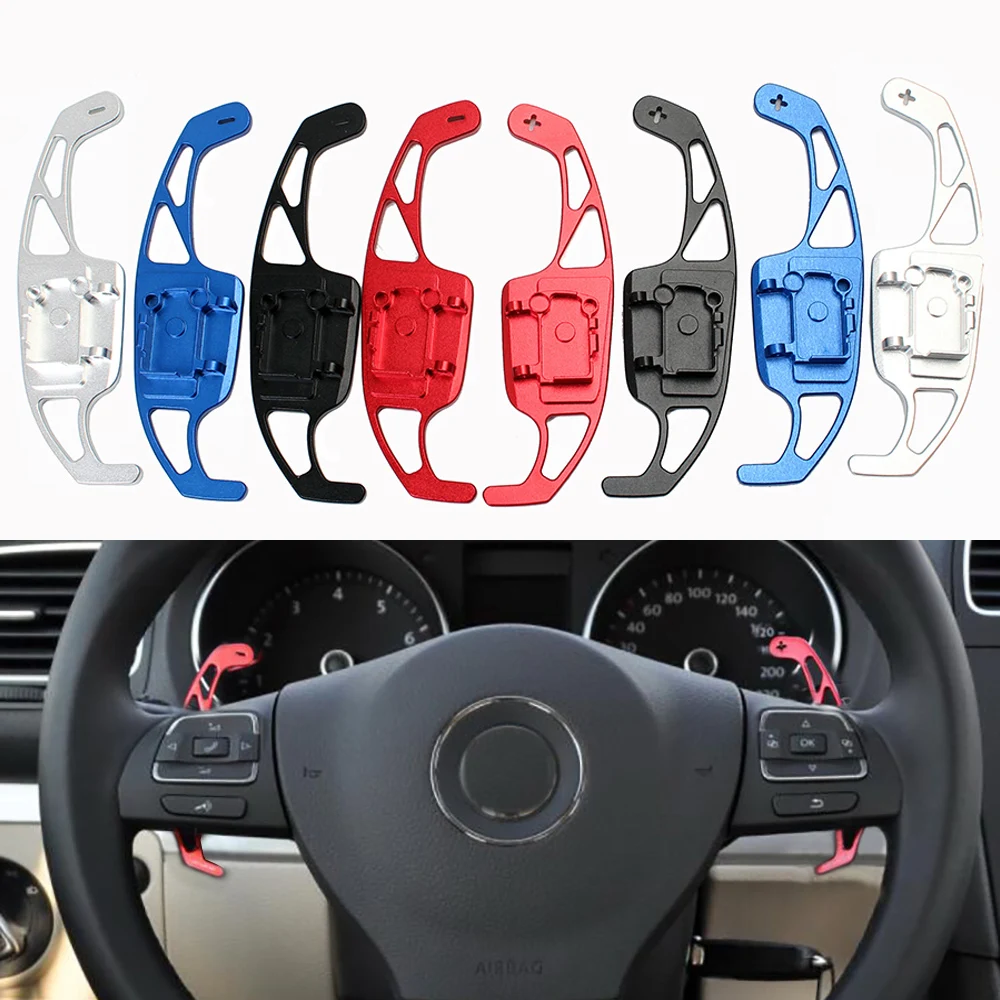 Do VW Golf 5 6 MK6 GTI R Jetta MK5 Passat B6 B7 Polo Tiguan Kierownica z łopatkami Automatyczna wymiana dźwigni zmiany biegów