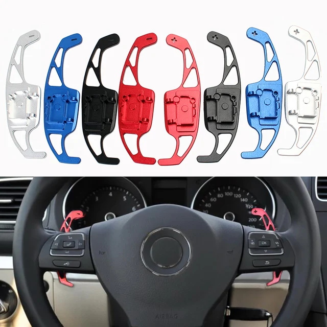Do VW Golf 5 6 MK6 GTI R Jetta MK5 Passat B6 B7 Polo Tiguan Kierownica z łopatkami Automatyczna wymiana dźwigni zmiany biegów