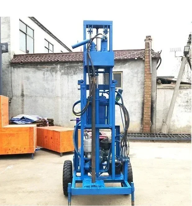 'small water well electric rock drill/ small portable borehole drilling machine