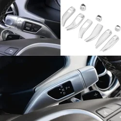For Mercedes Benz A B C E S GLC CLA GLA GLE GLS CLS GLK ML Class W204 W205 W212 Car Wiper Shift Lever Cruise Cover Trim Frame