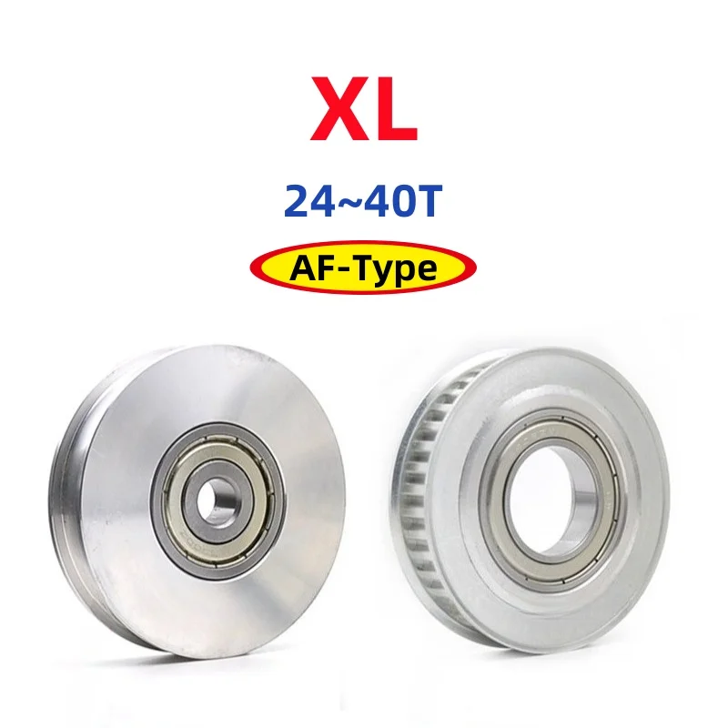 1PCS XL Timing Pulley Idler Pulleys 24~40 Teeth AF-Type Bore 5~30mm For Belt Width 10mm 3D Printed Parts
