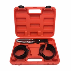 Piston Ring Set Universal Fit 6 Band Size Piston Installer Repair Pliers Auto Maintenance Tool Metal