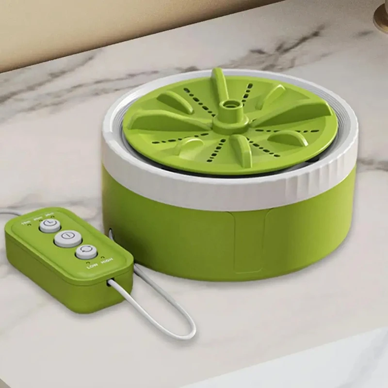 Lavadora de turbina portátil, dispositivo de lavado pequeño, plegable, para apartamento, Limpieza Profunda, USB