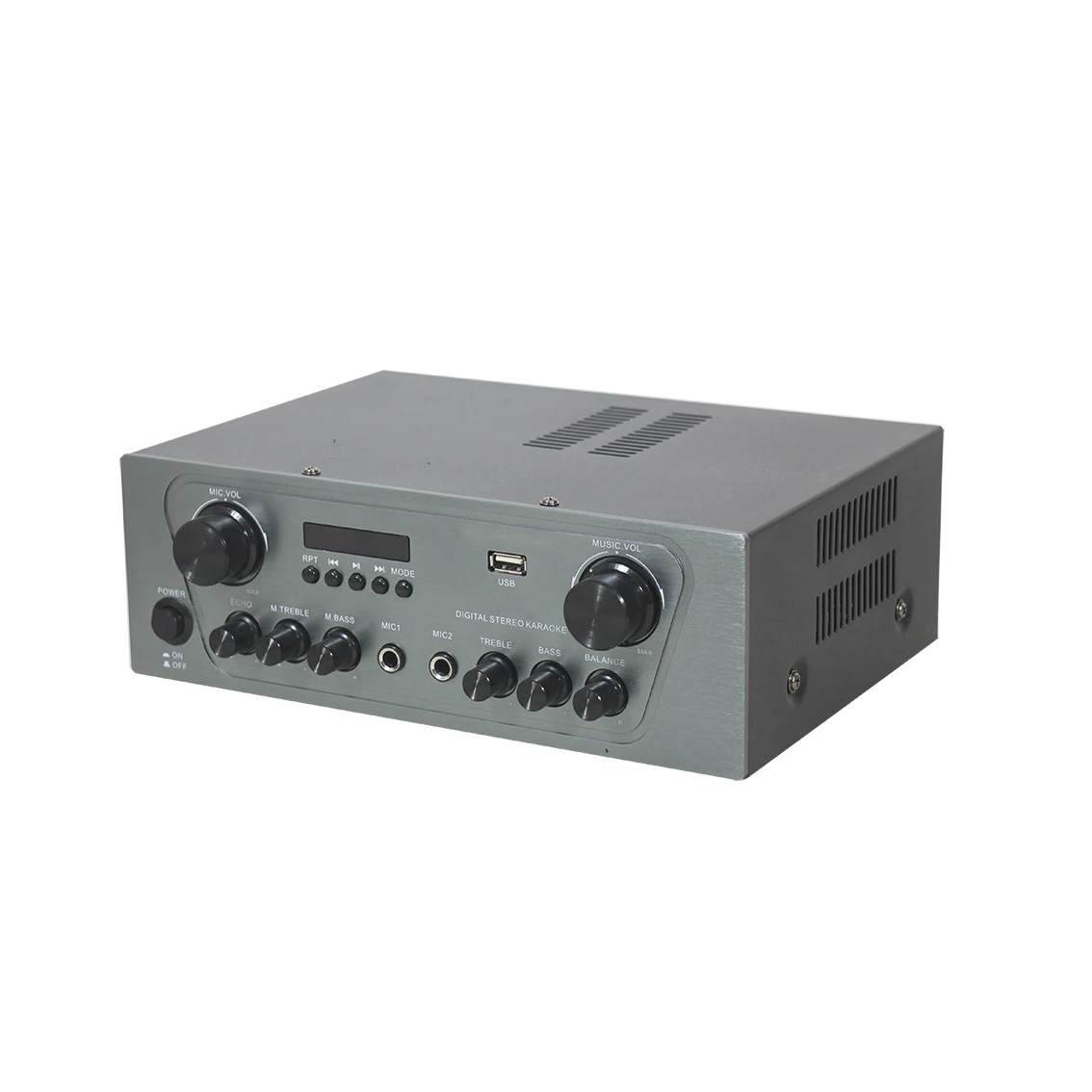 

2.0 250W Smart Home Bluetooth Receiver Mini PA Home Theater Audio Amplifier System With FM Radio, MP3/USB/SD/AUX Playback