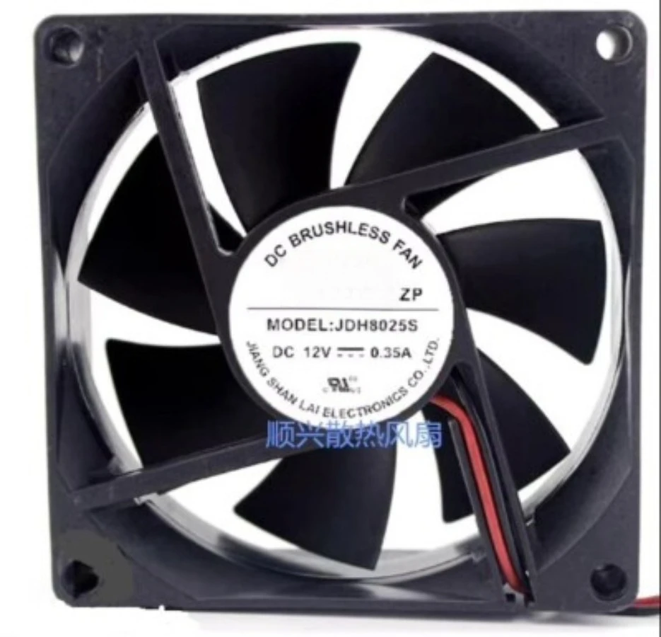 

Вентилятор охлаждения инвертора JSL JDH8025S 8025 DC12V 0.35A 8CM с 2-мя проводами