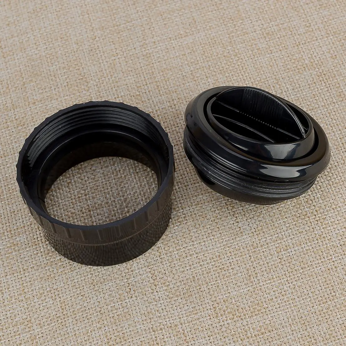 

61mm Round A/C Air Conditioning Outlet Vent For Marine Boat Yacht Bus Car Truck RV Black