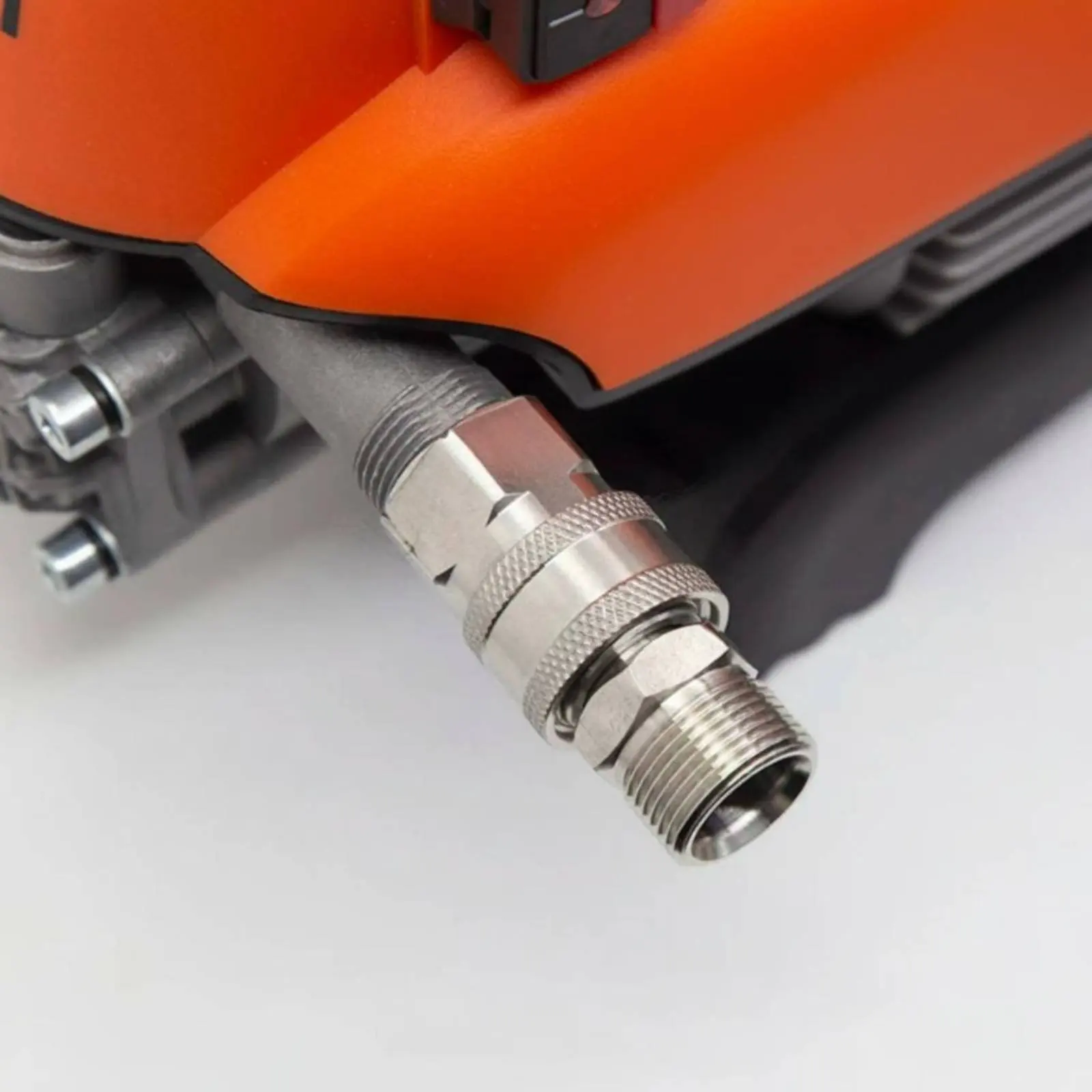 3/8 Inch Rapid Connect Fitting Anti-Rust Pressure Washer Quick Release Adapter Power Washer Adapter Set for Patio Cleaning - view 4