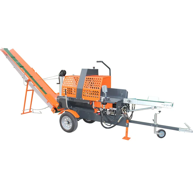 Mobile Affordable Firewood Processor with chainsaw Fire Wood Processor Machine