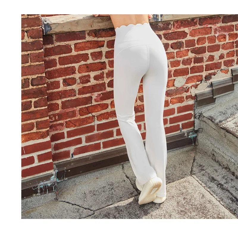 FUBEIKE Fashion Women's Sports Leggings Push Up Fitness Clothing Seamless Nude Feel Exercise Workout Pants Running Sportswear