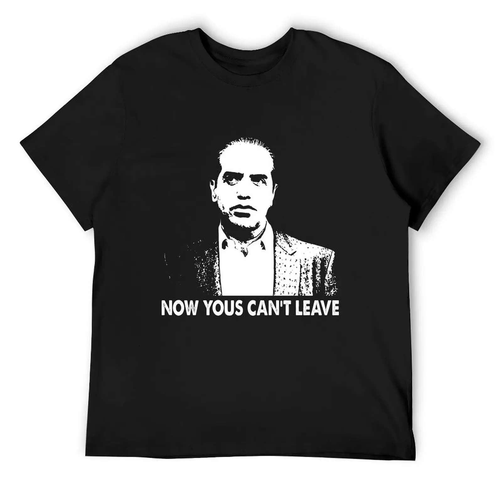 

Now yous can't leave art retro black and white T-Shirt shirts graphic tee heavyweights street wear workout shirts for men