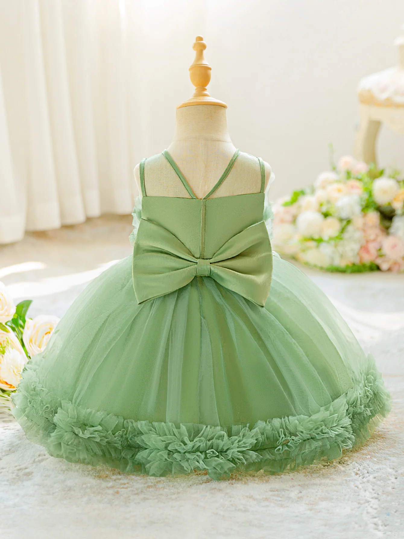 Baby Girl Green Flower Dress Flower Dress Light Green Suitable for Beach Vacation Birthday Party Anniversary Baby Dress - AliExpress 1501 Baby Girl Green Flower Dress Flower Dress Light Green Suitable for Beach Vacation Birthday Party Anniversary Baby Dress - AliExpress 1501