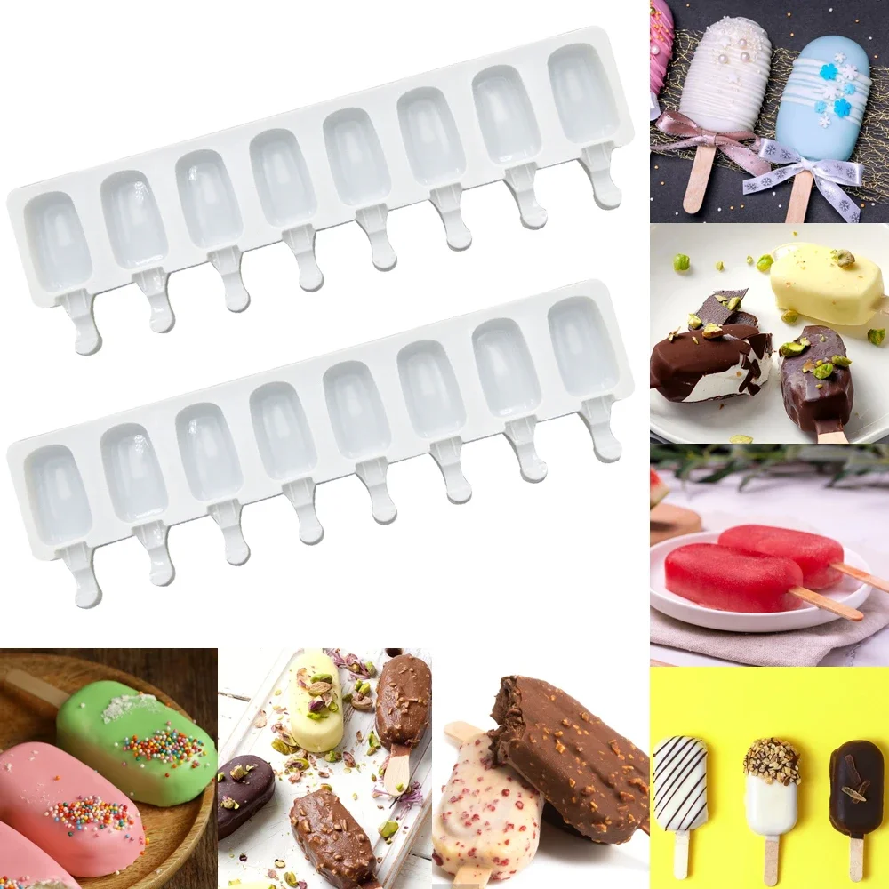 8-Hole Ice Cream or cake pop Mold 2