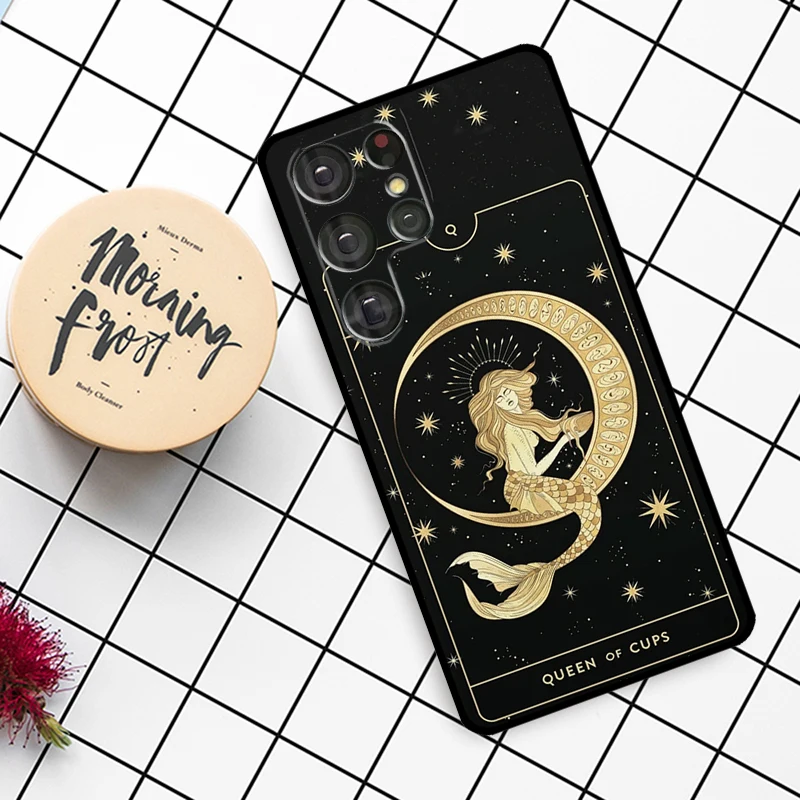 Astrology Tarot Cards Case For Samsung Galaxy S23 S10 S9 S8 Note 10 Plus Note 20 S22 Ultra S20 FE S21 FE Phone Cover