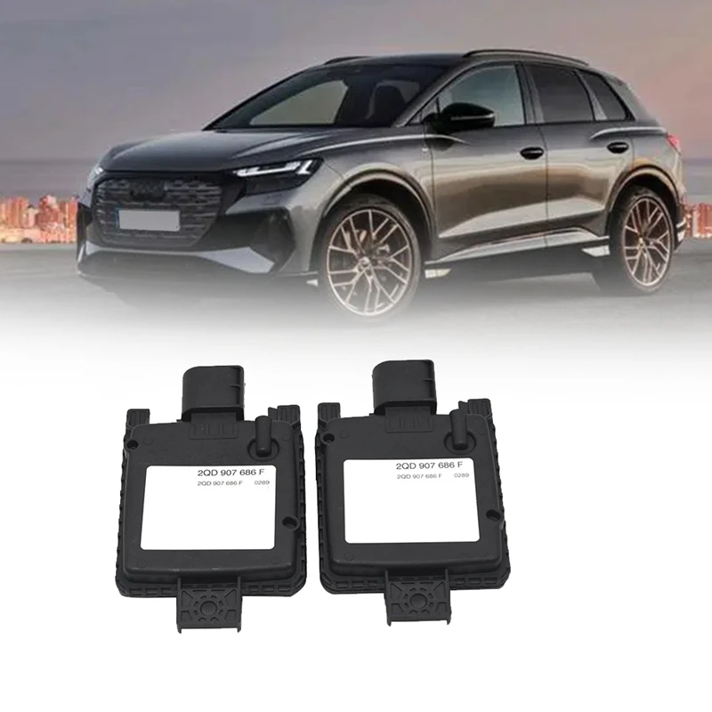 1Pair Car Blind Spot Recognition Control Unit 2QD907685F/2QD907686F For VW ID3 ID4 ID6  ETRQ4 Blind Assist Module