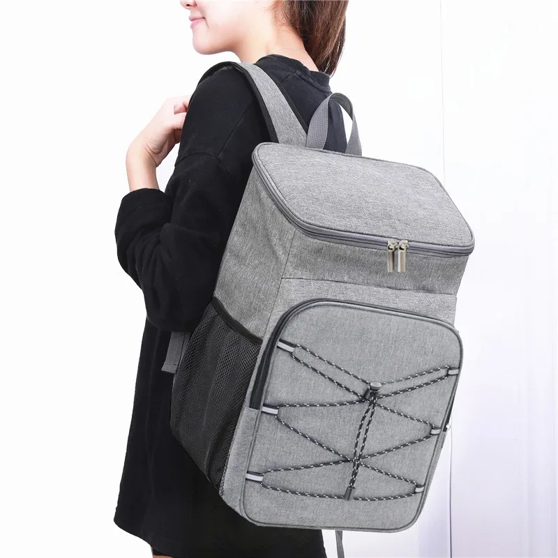 Suitable Picnic Cooler Backpack Thicken Waterproof Large Thermal Bag Refrigerator Fresh Keeping Thermal Insulated Bag