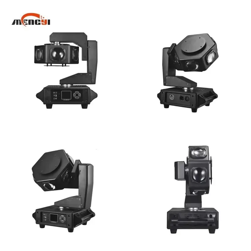 6 قطعة 40 واط Led تتحرك شعاع ضوء Rgbw تحلق النيزك الدورية ضوء إحترافي مع Dmx ل ديسكو Dj بار #4